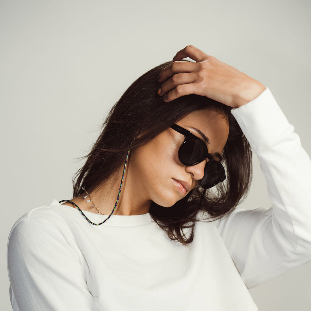 Cordon de lunettes «Purple Rain»