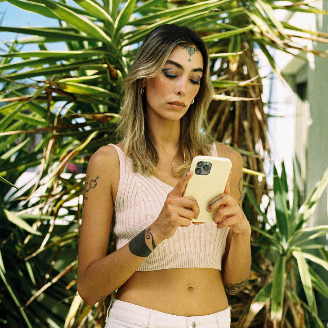 Coque téléphone «Bitter Lemon» (silicone)