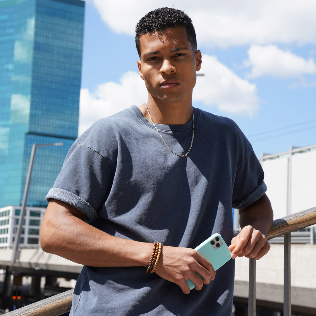 Coque téléphone «Beach Beauty» (silicone)