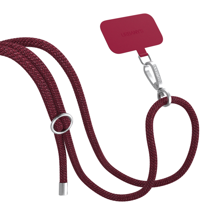 Chaîne de téléphone universelle «Red Wine» (bordeaux)