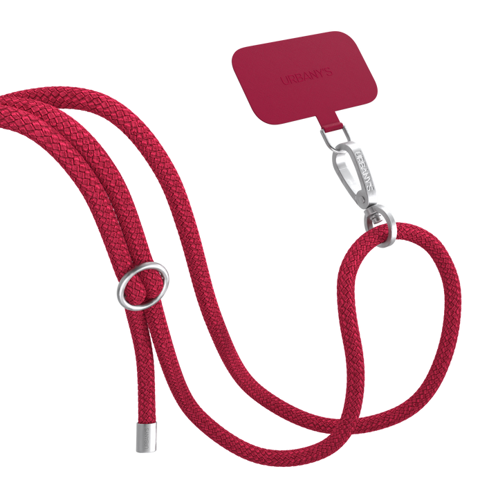 Chaîne de téléphone universelle «Moulin Rouge» (rouge)