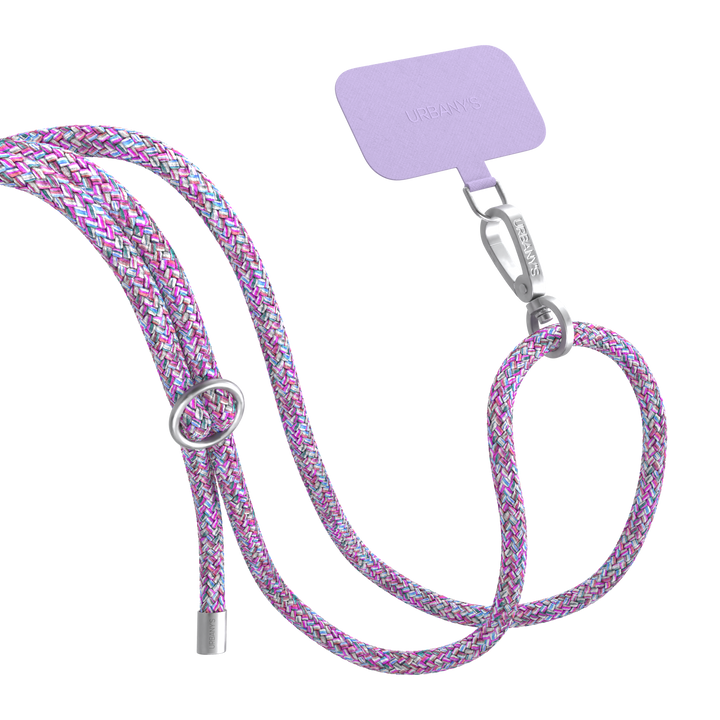Chaîne de téléphone universelle «Lollipop» (rose-lilac)
