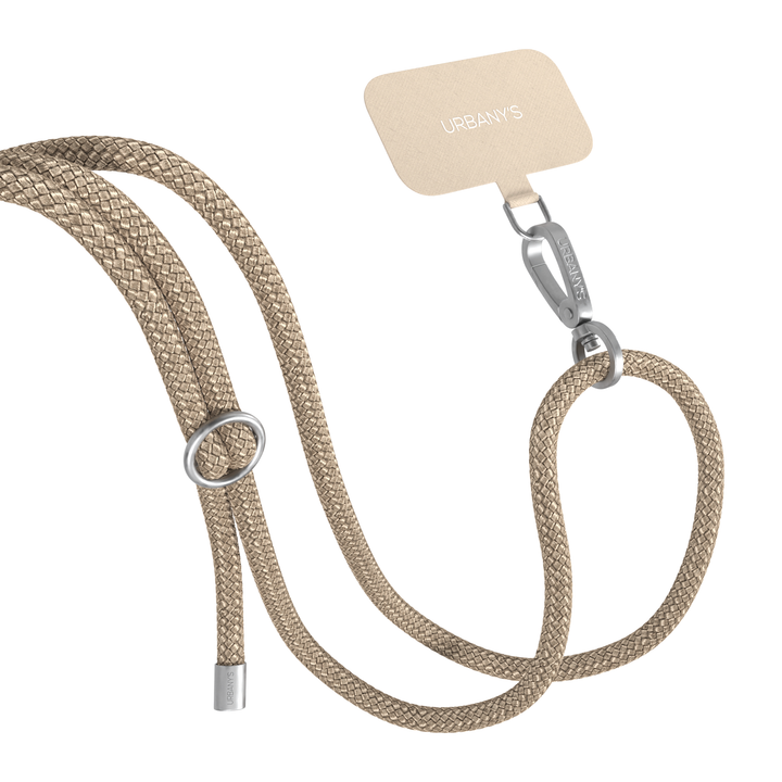 Chaîne de téléphone universelle «Beach Beauty» (beige)