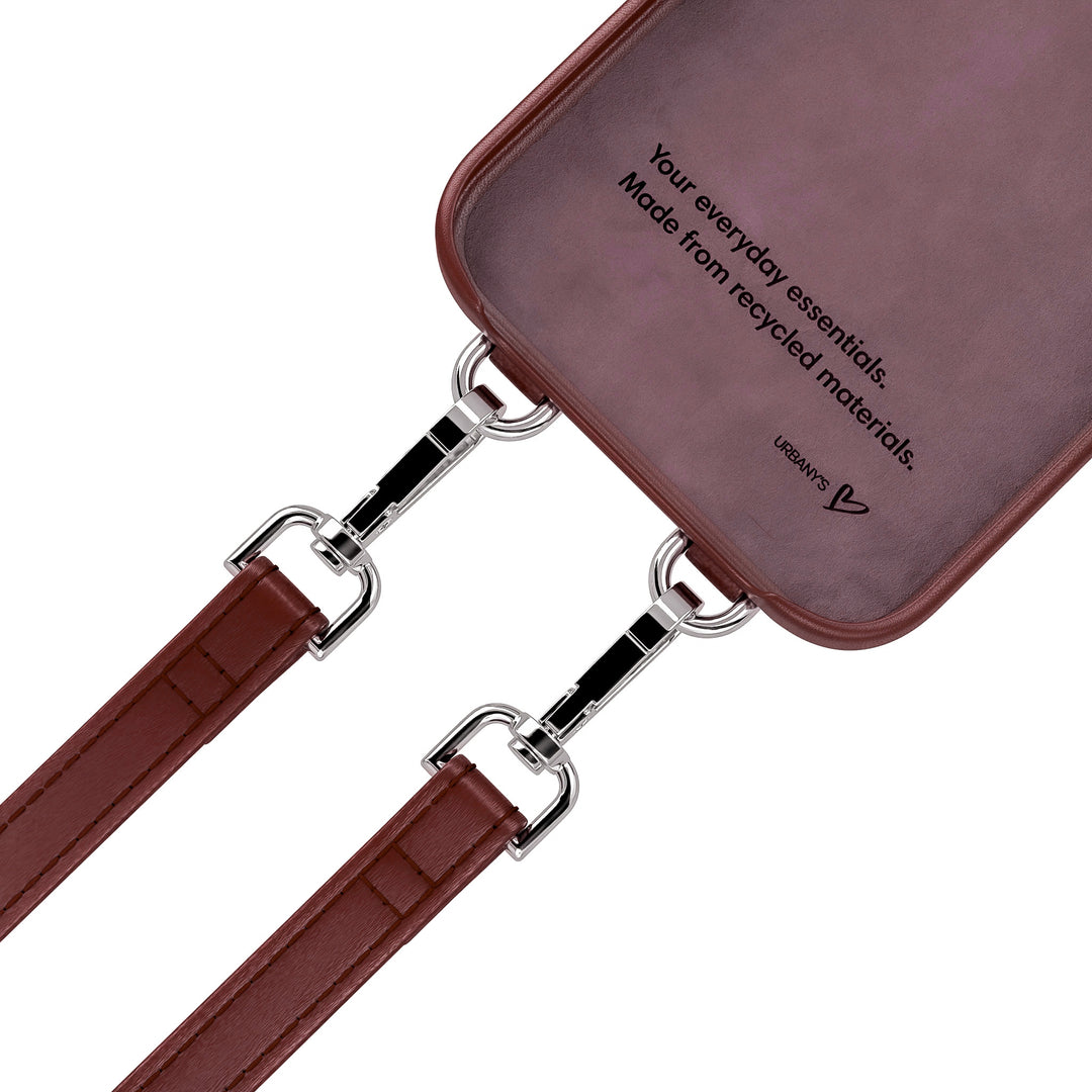 Chaîne de téléphone+ «Red Wine» (bordeaux)