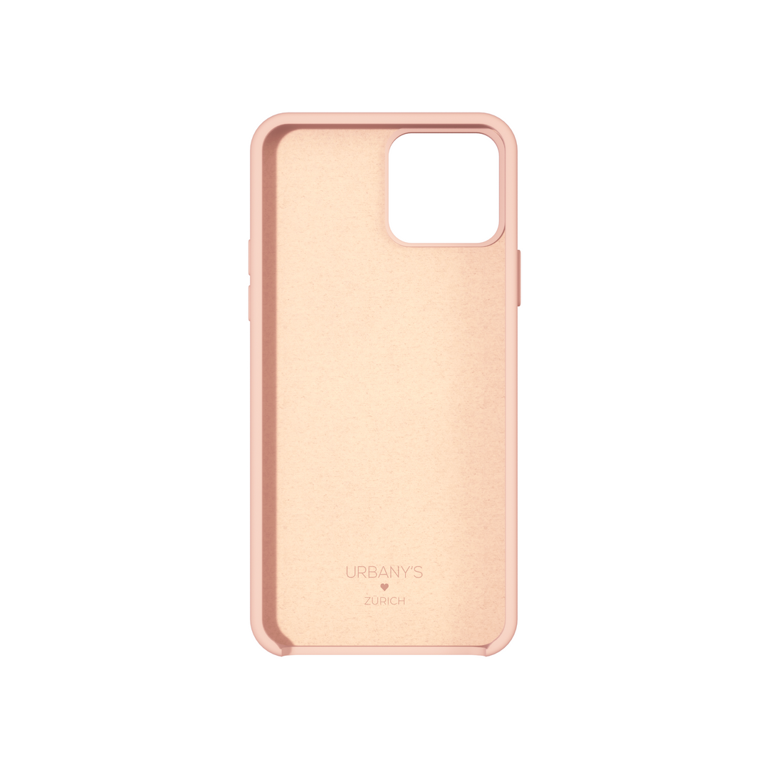Coque téléphone «Rosé Skin» (silicone)