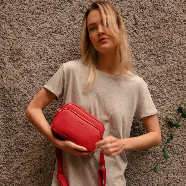 Crossbody Bag «Casablanca» (red)