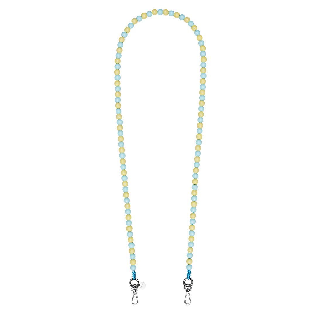 Sangle de téléphone «Brooklyn» (bleu clair-beige | universelle)