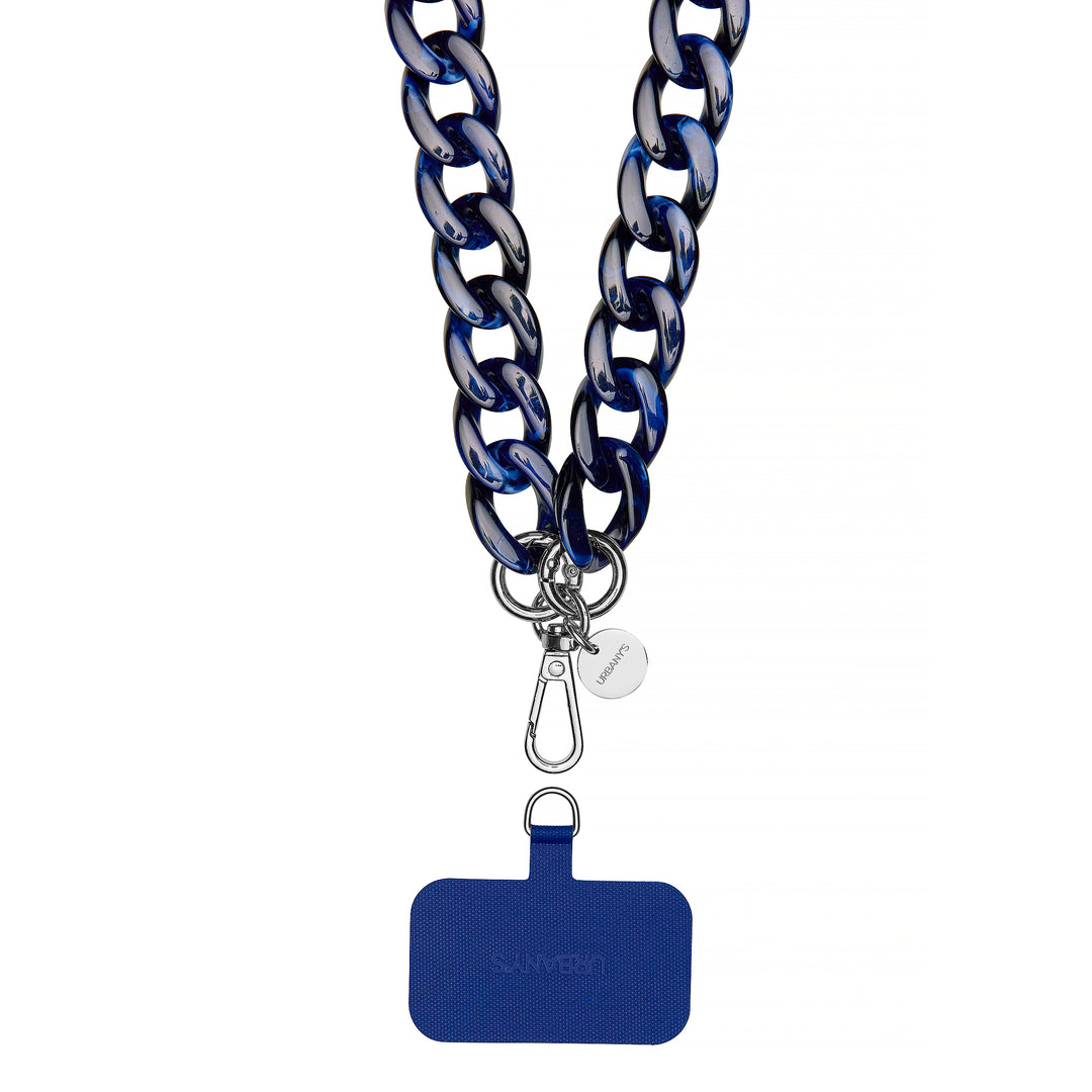 Sangle de téléphone «Carrara» (marine | universelle)