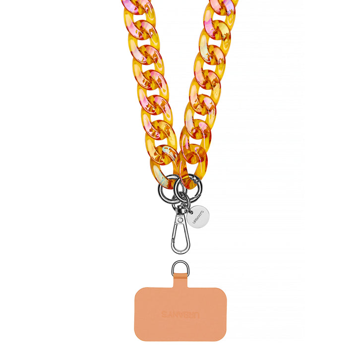 Sangle de téléphone «Murano» (orange | universelle)