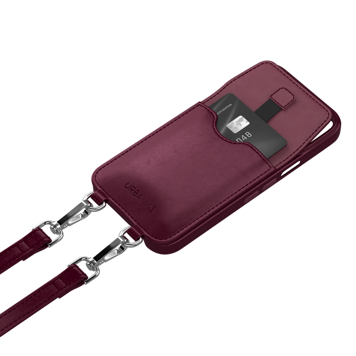 Handykette+ «Red Wine» (bordeauxrot)