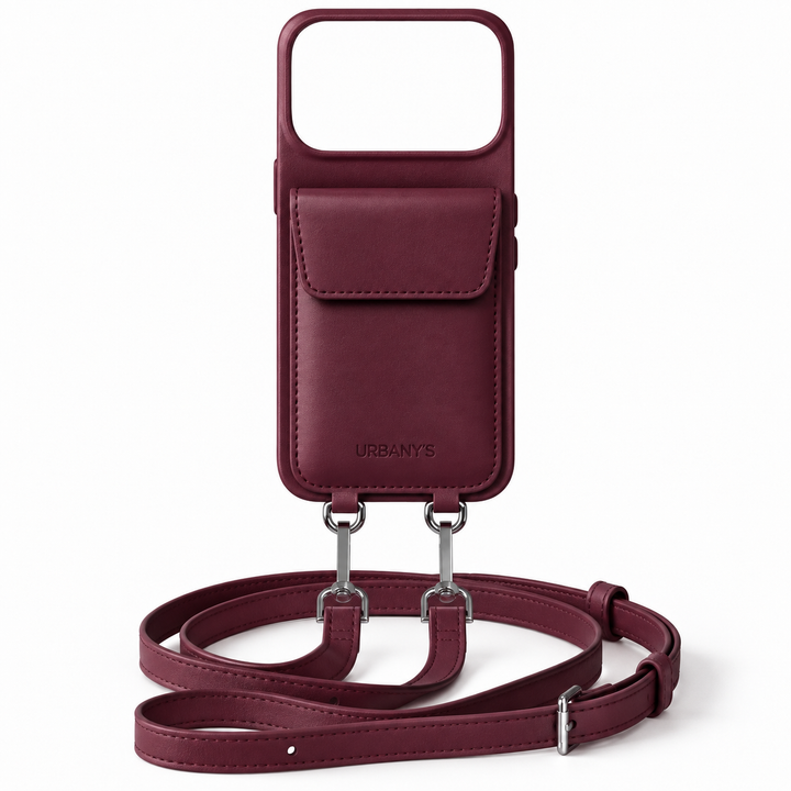 Handykette+ «Red Wine» (bordeauxrot)