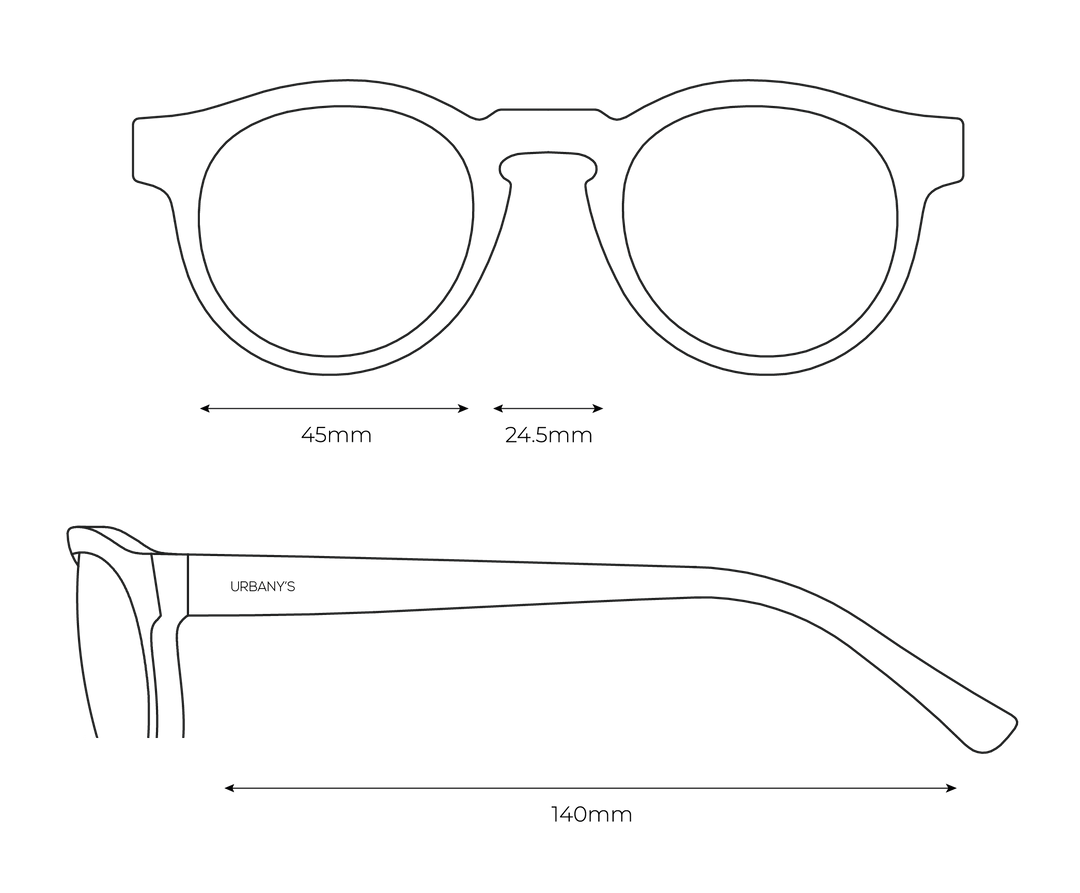 Sonnenbrille «Milano» (braun)