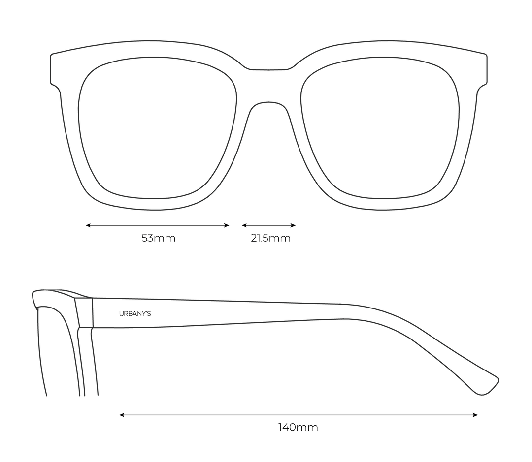 Sonnenbrille «New York» (rotbraun)