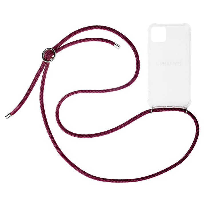 Phone Necklace «Red Wine»